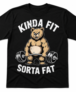 Kinda fit sorta fat digital file png