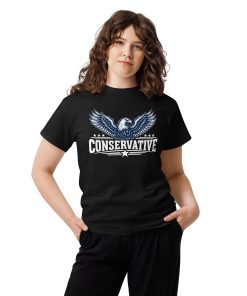 Conservative Eagle T-Shirt – Patriotic American Graphic Tee for Men & Women
