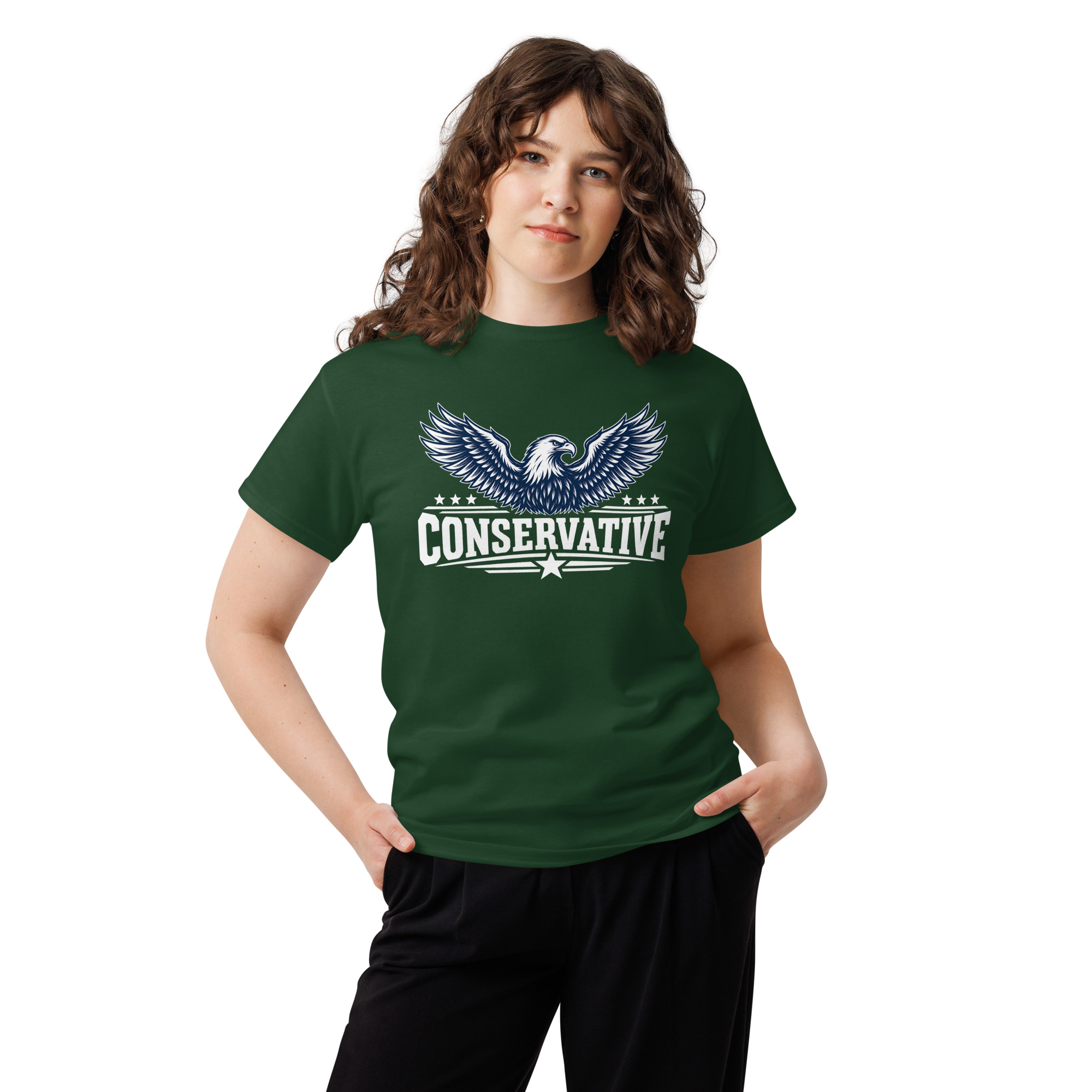 Conservative Eagle T-Shirt – Patriotic American Graphic Tee for Men & Women - Image 37