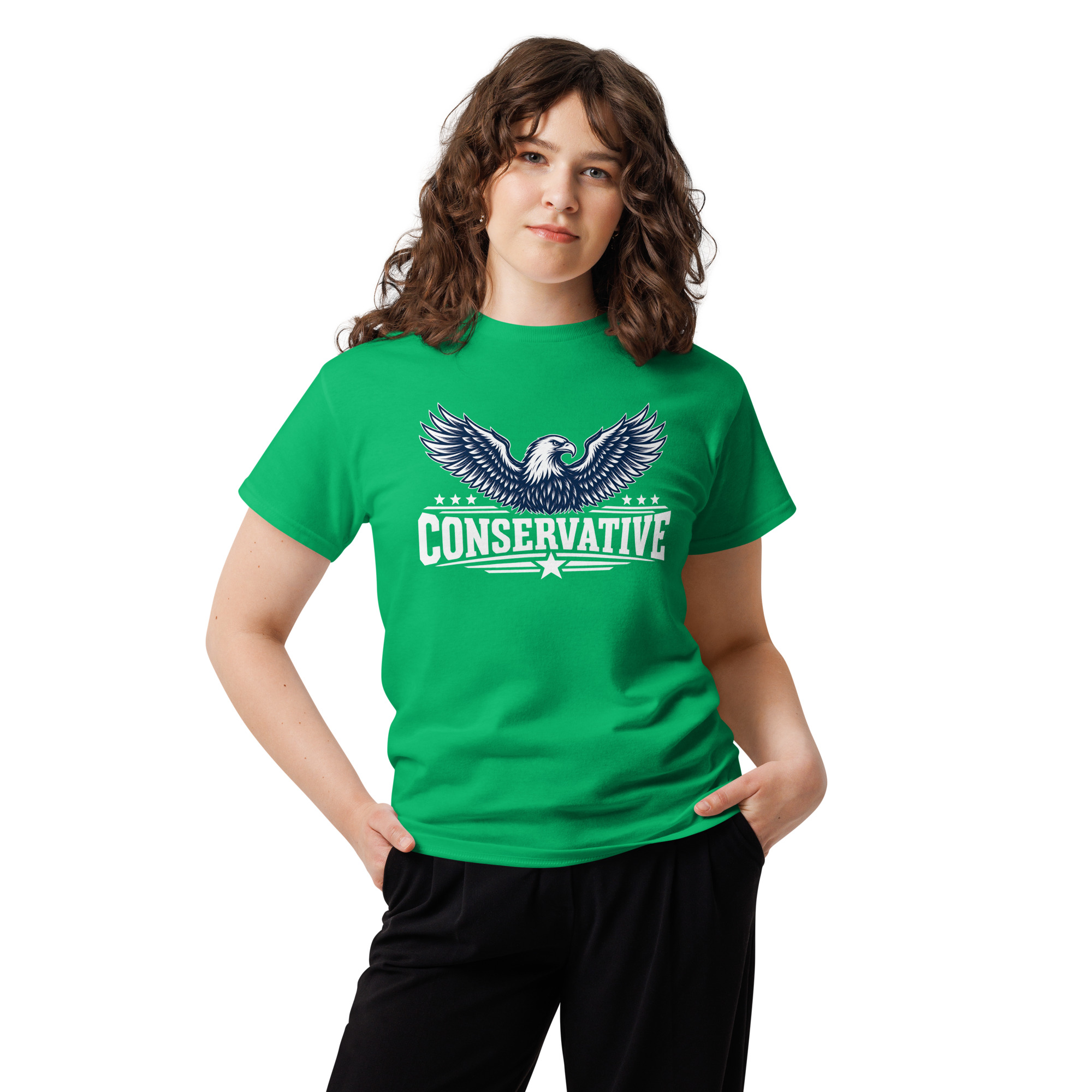 Conservative Eagle T-Shirt – Patriotic American Graphic Tee for Men & Women - Image 40