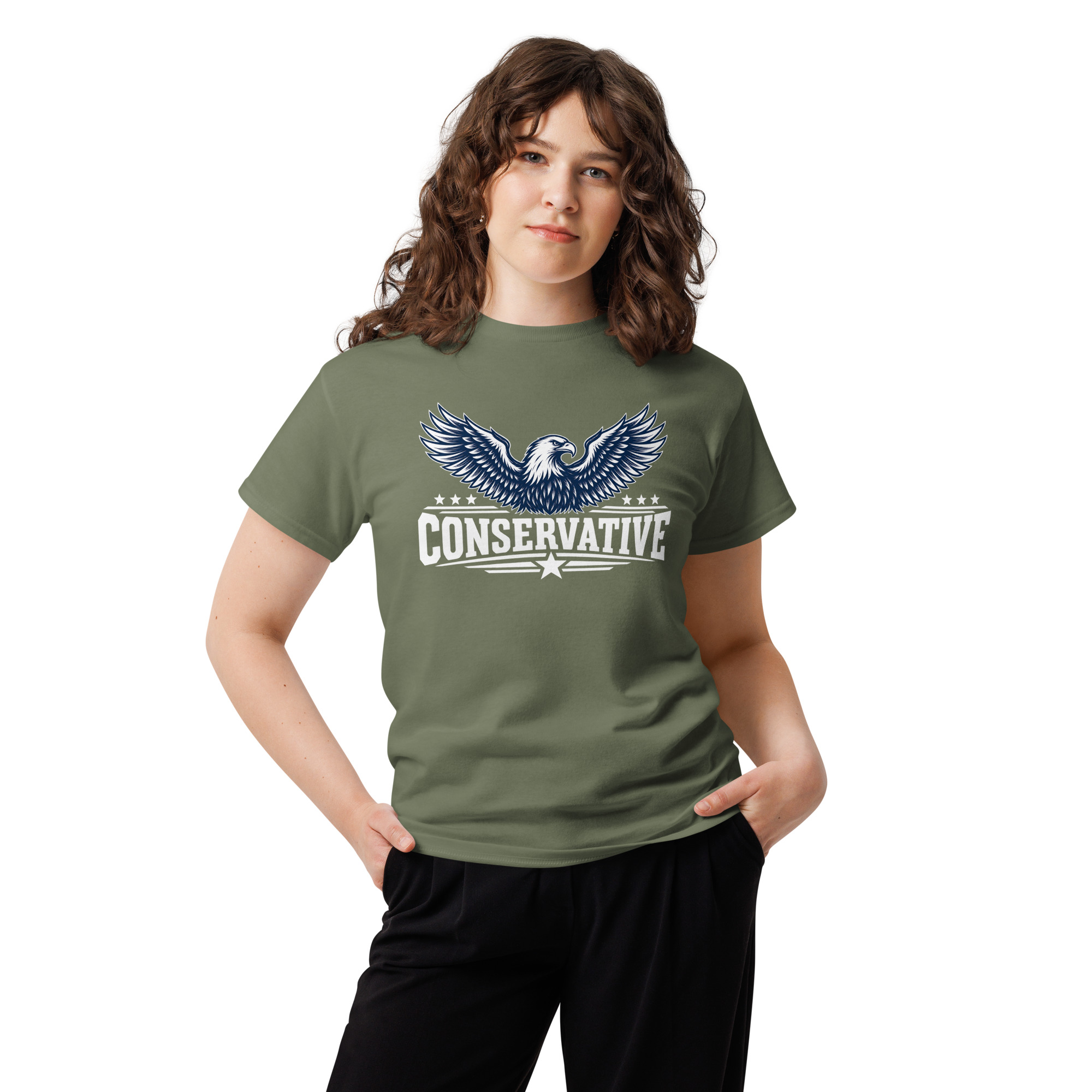Conservative Eagle T-Shirt – Patriotic American Graphic Tee for Men & Women - Image 39