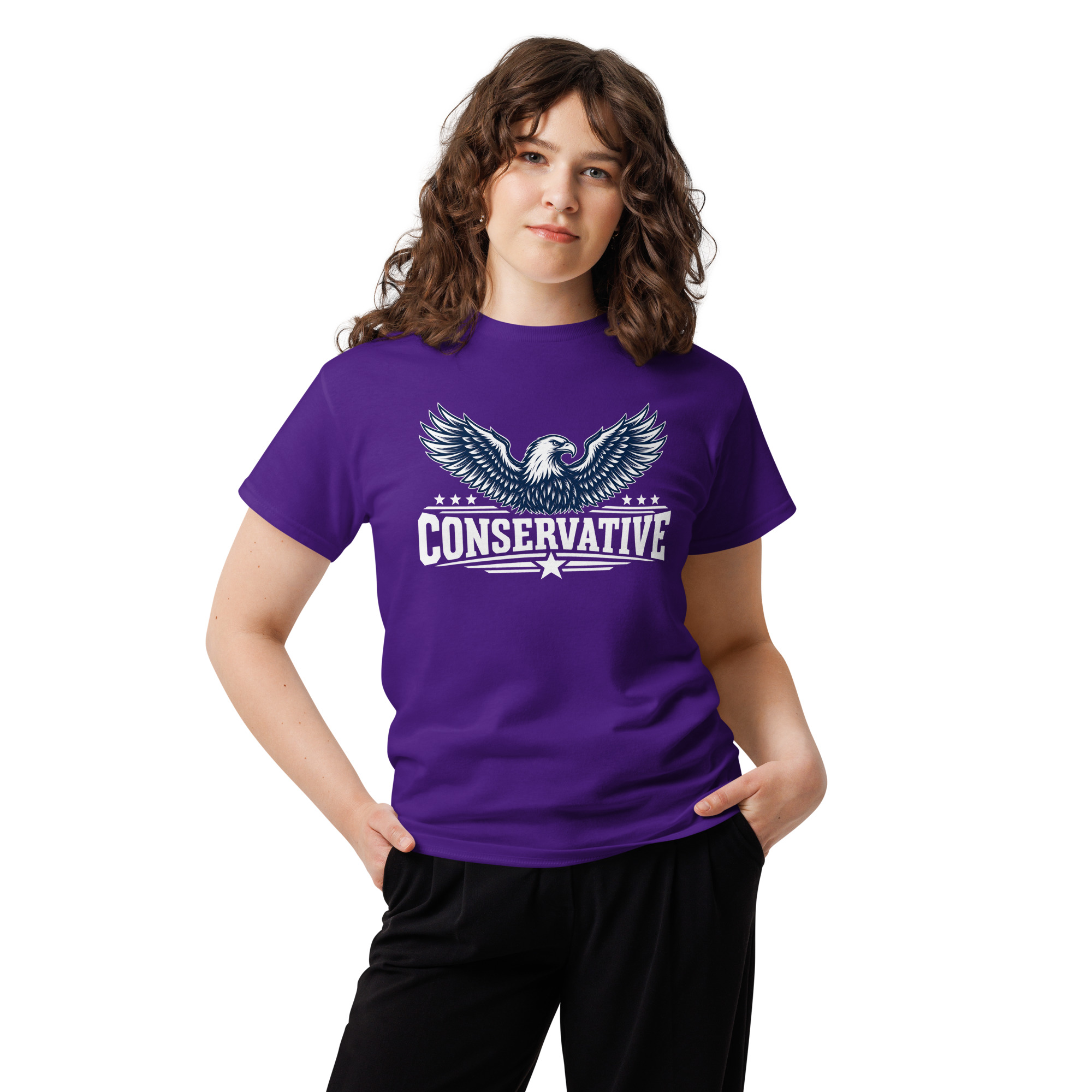 Conservative Eagle T-Shirt – Patriotic American Graphic Tee for Men & Women - Image 35